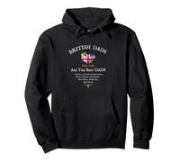 Drapeau Britannique « Dad are The Best Dads » pour la fête des pères Sweat à Capuche