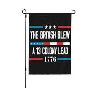 Drapeau britannique des 13 colonies, Washington, 4 juillet, 30 x 45 cm, bannière de jardin double face