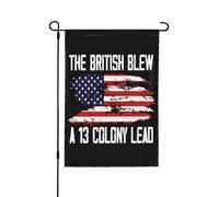 Drapeau britannique des 13 colonies, Washington, 4 juillet, 30 x 45 cm, bannière de jardin double face
