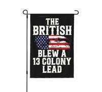 Drapeau britannique des 13 colonies, Washington, 4 juillet, 30 x 45 cm, bannière de jardin double face
