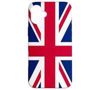 Drapeau Britannique du Royaume-Uni de Grande-Bretagne Coque pour iPhone 16 Plus