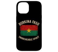 Drapeau Burkina Faso Incassable Esprit Afrique Pride Coque pour iPhone 14