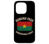 Drapeau Burkina Faso Incassable Esprit Afrique Pride Coque pour iPhone 15 Pro