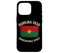 Drapeau Burkina Faso Incassable Esprit Afrique Pride Coque pour iPhone 16 Pro