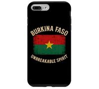 Drapeau Burkina Faso Incassable Esprit Afrique Pride Coque pour iPhone 7 Plus/8 Plus