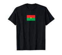 Drapeau Burkinabé du Burkina Faso T-Shirt Graphique avec Valeur