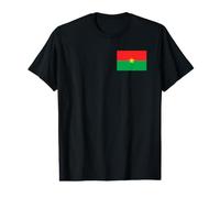 Drapeau Burkinabé du Burkina Faso T-Shirt Graphique avec Valeur