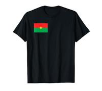 Drapeau Burkinabé du Burkina Faso T-Shirt Graphique avec Valeur