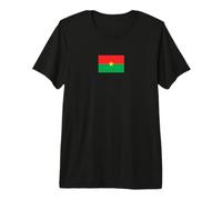 Drapeau Burkinabé du Burkina Faso T-Shirt Haut de Gamme