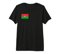Drapeau Burkinabé du Burkina Faso T-Shirt Haut de Gamme
