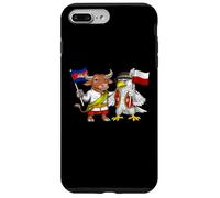 Drapeau Cambodge Pologne Racines Cambodgiennes-Polonaises Coque pour iPhone 7 Plus/8 Plus