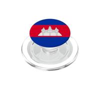 Drapeau cambodgien du Cambodge PopSockets PopGrip pour MagSafe