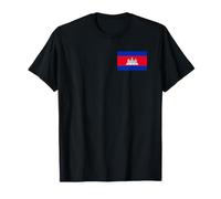 Drapeau cambodgien du Cambodge T-Shirt