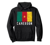 Drapeau Cameroun Vieilli pour Hommes, Femmes, Enfants Sweat à Capuche