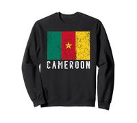Drapeau Cameroun Vieilli pour Hommes, Femmes, Enfants Sweatshirt