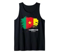 Drapeau Cameroun vintage patriotique Débardeur