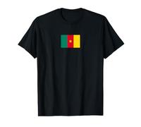 Drapeau camerounais du Cameroun T-Shirt Graphique avec Valeur