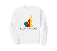 Drapeau camerounais Patriotique Hommes, Femmes, Enfants Cameroun Sweatshirt