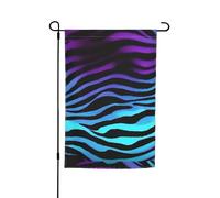 Drapeau camouflage zèbre à rayures - Plusieurs drapeaux de jardin - Décoration d'extérieur pour patio, porche ou pelouse