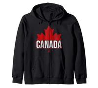 Drapeau canadien de la feuille d'érable du Canada - Cadeau pour homme, femme, enfant Sweat à Capuche