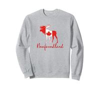 Drapeau canadien de Terre-Neuve Canada avec feuille d'érable Sweatshirt