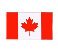 Drapeau canadien Drapeau du Ciel Drapeau national du Canada Bannière pour décoration à suspendre Drapeau en polyester Grand Canadien