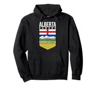 Drapeau Canadien Edmonton Calgary de l'Alberta Sweat à Capuche