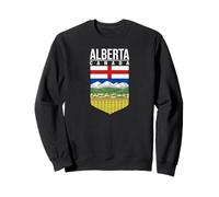 Drapeau Canadien Edmonton Calgary de l'Alberta Sweatshirt
