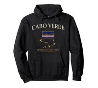 Drapeau Cap-Vert Cape Retro Island Pride Heritage Africa Love Sweat à Capuche