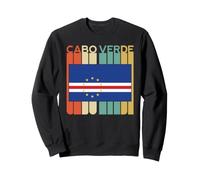 Drapeau Cap-Vert Cape Retro Island Pride Heritage Africa Love Sweatshirt