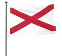 Drapeau Carte de l'Irlande du Nord Drapeaux de sautoir de Saint-Patrick pour l'extérieur Drapeau de bannière robuste double face 2x3 pieds pour la décoration de jardin extérieur de festival de cour à
