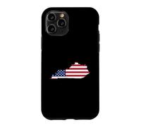 Drapeau Carte du Kentucky State Pride Coque pour iPhone 11 Pro