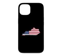 Drapeau Carte du Kentucky State Pride Coque pour iPhone 13