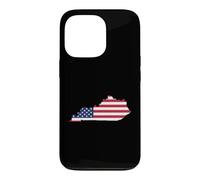 Drapeau Carte du Kentucky State Pride Coque pour iPhone 13 Pro