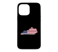 Drapeau Carte du Kentucky State Pride Coque pour iPhone 13 Pro Max