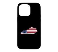 Drapeau Carte du Kentucky State Pride Coque pour iPhone 14 Pro Max