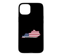 Drapeau Carte du Kentucky State Pride Coque pour iPhone 15 Plus