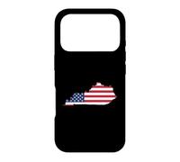 Drapeau Carte du Kentucky State Pride Coque pour iPhone 17 Pro