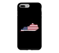 Drapeau Carte du Kentucky State Pride Coque pour iPhone 7 Plus/8 Plus