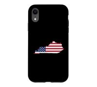 Drapeau Carte du Kentucky State Pride Coque pour iPhone XR