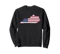 Drapeau Carte du Kentucky State Pride Sweatshirt
