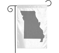Drapeau Carte Ombrée Des États-Unis, Région, État, Missouri, Panneaux, Concept, Symboles, Illustrateur, Voyage, Nord Couleurs Vives Décoratif Drapeaux, Pour D'Intérieur, Les Bureaux, 30x45cm