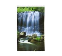 Drapeau cascade coulant vers le bas - 9,1 x 1,5 m - Drapeau de jardin vertical double face - Drapeau d'extérieur - Drapeau de maison - Drapeau de fête amusant - Décoration de la maison - Drapeaux de