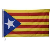 Drapeau Catalogne Catalunya Bandera Catalana Estelada indépendante 90 x 150 cm