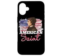 Drapeau catholique St Elizabeth Ann Seton Coque pour iPhone 16 Plus