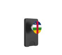 Drapeau centrafricain de la République Centrafricaine PopSockets PopWallet pour MagSafe