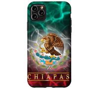 Drapeau Chiapas Mexique - Fier des Racines mexicaines Coque pour iPhone 11 Pro Max