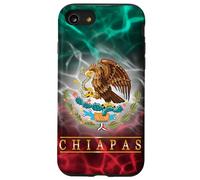 Drapeau Chiapas Mexique - Fier des Racines mexicaines Coque pour iPhone SE (2020) / 7/8