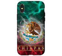 Drapeau Chiapas Mexique - Fier des Racines mexicaines Coque pour iPhone X/XS