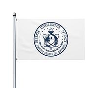 Drapeau Chien De Mer De L'Agence De Renseignement De La Défense Américaine (Dia) Imperméable Bannière Amusant Drapeaux De Jardin Pour Porche Fête Ferme 3X5 Ft